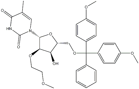 5'-O-[Bis(4-methoxyphenyl)phenylmethyl]-2'-O-(2-methoxyethyl)-5-methyluridine CAS#: 163759-50-0