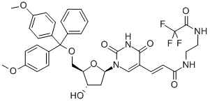 5'-O-(DIMETHOXYTRITYL)-5-[N-(2-(TRIFLUOROACETAMIDO)ETHYL)-3-(E)-ACRYLAMIDO]-2'-DEOXYURIDINE CAS#: 153512-23-3