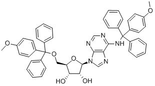 5'-O,N6-BIS-(4-METHOXYTRITYL)-ADENOSINE CAS#: 124040-41-1