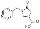5-OXO-1-(4-PYRIDINYLMETHYL)-3-PYRROLIDINECARBOXYLIC ACID CAS#: 304859-15-2