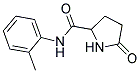 5-OXO-PYRROLIDINE-2-CARBOXYLIC ACID O-TOLYLAMIDE CAS#: 4193-42-4