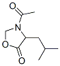 5-Oxazolidinone,  3-acetyl-4-(2-methylpropyl)- CAS#: 150577-30-3