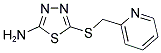 5-[(PYRIDIN-2-YLMETHYL)SULFANYL]-1,3,4-THIADIAZOL-2-AMINE CAS#: 118159-54-9