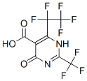 5-PYRIMIDINECARBOXYLIC ACID, 1,4-DIHYDRO-4-OXO-6-(PENTAFLUOROETHYL)-2-(TRIFLUOROMETHYL)- CAS#: 170865-76-6