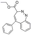 5-Phenyl-3H-1,2-benzodiazepine-3-carboxylic acid ethyl ester CAS#: 126580-17-4