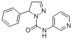 5-Phenyl-N-(3-pyridinyl)-4,5-dihydro-1H-pyrazole-1-carboxamide CAS#: 121306-87-4