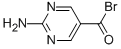 5-Pyrimidinecarbonyl bromide, 2-amino- (9CI) CAS#: 124491-44-7