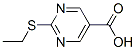5-Pyrimidinecarboxylic acid, 2-(ethylthio)- (9CI) CAS#: 37131-88-7