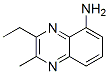 5-Quinoxalinamine,3-ethyl-2-methyl-(9CI) CAS#: 126987-75-5