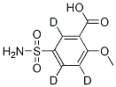 5-SulfaMoyl-o-anisic Acid-d3 CAS#: 123958-85-0
