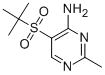5-(TERT-BUTYLSULFONYL)-2-METHYLPYRIMIDIN-4-AMINE CAS#: 175201-85-1