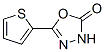 5-THIEN-2-YL-1,3,4-OXADIAZOL-2(3H)-ONE CAS#: 128772-83-8
