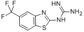 (5-(TRIFLUOROMETHYL)BENZO[D]THIAZOL-2-YL)GUANIDINE CAS#: 159734-00-6
