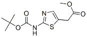 5-Thiazoleacetic  acid,  2-[[(1,1-dimethylethoxy)carbonyl]amino]-,  methyl  ester CAS#: 385785-37-5