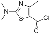 5-Thiazolecarbonyl chloride, 2-(dimethylamino)-4-methyl- (9CI) CAS#: 162651-14-1