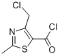 5-Thiazolecarbonyl chloride, 4-(chloromethyl)-2-methyl- (9CI) CAS#: 133386-00-2