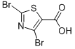 5-Thiazolecarboxylic acid, 2,4-dibromo- CAS#: 139669-96-8