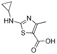 5-Thiazolecarboxylicacid,2-(cyclopropylamino)-4-methyl-(9CI) CAS#: 162651-10-7