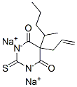 5-allyl-5-(1-methylbutyl)-2-thiobarbituric acid, sodium derivative CAS#: 337-47-3