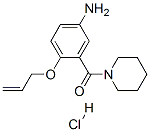 (5-amino-2-prop-2-enoxy-phenyl)-(1-piperidyl)methanone hydrochloride CAS#: 30533-71-2