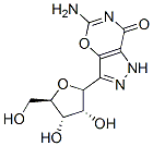 5-amino-3-ribofuranosylpyrazolo(3,4-e)(1,3)oxazine-7-one CAS#: 133470-97-0