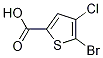 5-broMo-4-chlorothiophene-2-carboxylic acid CAS#: 123418-69-9