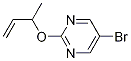 5-bromo-2-(1-methyl-2-propenyloxy)pyrimidine CAS#: 123089-12-3