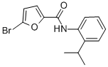 5-bromo-N-(2-isopropylphenyl)-2-furamide CAS#: 314055-67-9