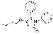 5-butoxy-1,2-diphenyl-pyrazol-3-one CAS#: 37585-41-4