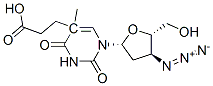 5-carboxyethyl-3'-azido-3'-deoxythymidine CAS#: 128439-97-4