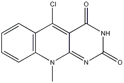5-chloro-10-methylpyrimido[4,5-b]quinoline-2,4(3H,10H)-dione CAS#: 137347-70-7