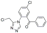 [5-chloro-2-[3-(chloromethyl)-4H-1,2,4-triazol-4-yl]phenyl] phenyl ketone CAS#: 37945-06-5