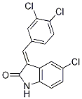 5-chloro-3-(3,4-dichlorobenzylidene)-oxindole CAS#: 114727-44-5