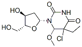 5-chloro-5-ethyl-6-methoxy-5,6-dihydro-2'-deoxyuridine CAS#: 155892-41-4
