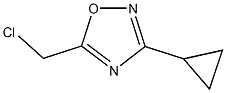 5-(chloromethyl)-3-cyclopropyl-1,2,4-oxadiazole(SALTDATA: FREE) CAS#: 119223-01-7