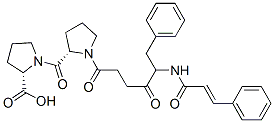 (5-cinnamido-4-oxo-6-phenylhexanoyl)prolyl-proline CAS#: 121822-29-5
