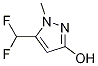 5-(difluoromethyl)-1-methyl-1H-pyrazol-3-ol CAS#: 121303-75-1