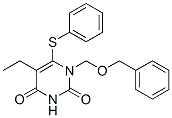 5-ethyl-1-benzyloxymethyl-6-(phenylthio)uracil CAS#: 132774-46-0
