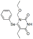 5-ethyl-1-(ethoxymethyl)-6-(phenylselenenyl)uracil CAS#: 144433-06-7
