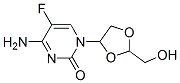 5-fluoro-1-(2-(hydroxymethyl)-1,3-dioxolan-4-yl)cytosine CAS#: 145397-26-8