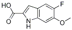 5-fluoro-6-Methoxy-1H-indole-2-carboxylic acid CAS#: 136818-65-0