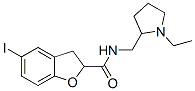 5-iodo-N-((1-ethyl-2-pyrrolidinyl)methyl)-2,3-dihydrobenzofurancarboxamide CAS#: 123266-61-5