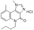 5-n-Butyl-1,9-dimethyl-1H,5H-imidazo(4,5-c)quinolin-4-one hydrochlorid e CAS#: 133306-18-0