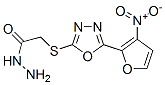 (5-(nitro-2-furyl)-1,3,4-oxadiazol-2-ylthio)acethydrazide CAS#: 135264-36-7