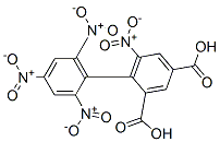 5-nitro-4-(2,4,6-trinitrophenyl)benzene-1,3-dicarboxylic acid CAS#: 153341-04-9