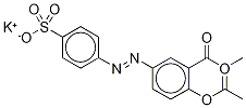 5-[(p-Sulfophenyl)azo]salicylic Acid Acetate Methyl Ester Potassium Salt CAS#: 34265-46-8