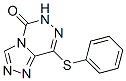 5-phenylsulfanyl-1,3,4,7,8-pentazabicyclo[4.3.0]nona-4,6,8-trien-2-one CAS#: 32331-07-0