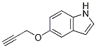 5-(prop-2-ynynloxy)indole CAS#: 153969-91-6