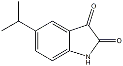 5-propan-2-yl-1H-indole-2,3-dione CAS#: 150560-58-0