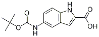 5-(tert-butoxycarbonylamino)-1H-indole-2-carboxylic acid CAS#: 138730-81-1